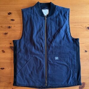 Men's Navy Blue Weatherproof Vintage Large Vest/Jacket